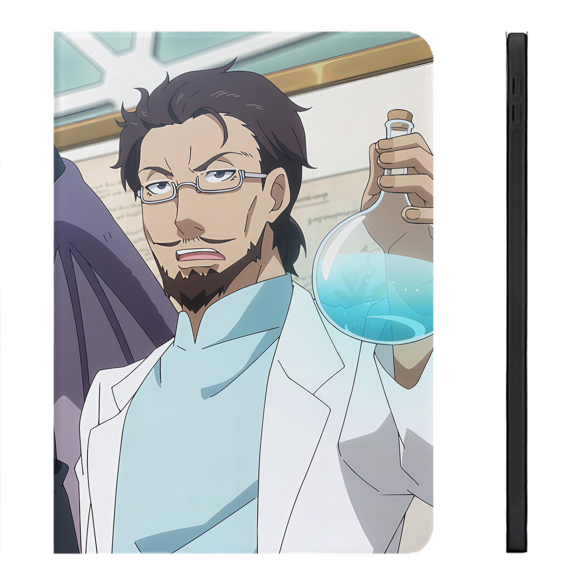 （画像用） 転スラ Regarding Reincarnated to Slime IPadケース ペンホルダー付き ブックスタイルデザイン